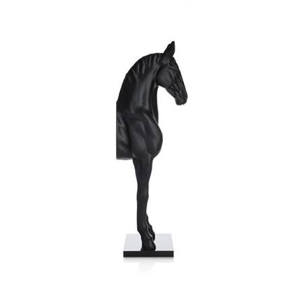 Coco Maison Horse Standing beeld H180cm Zwart